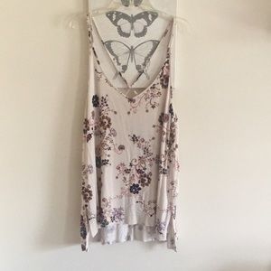 American Eagle Floral Tank